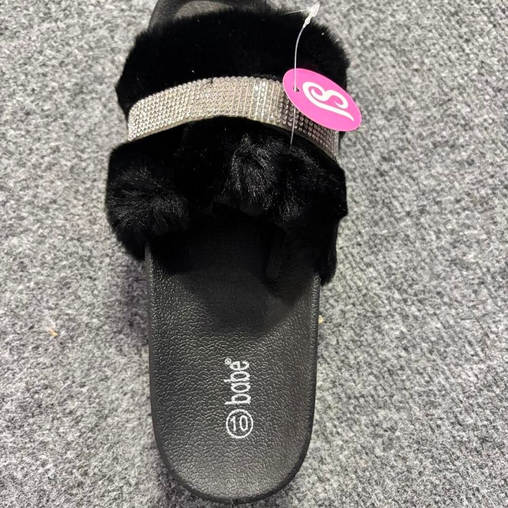 Kid's Black Slides